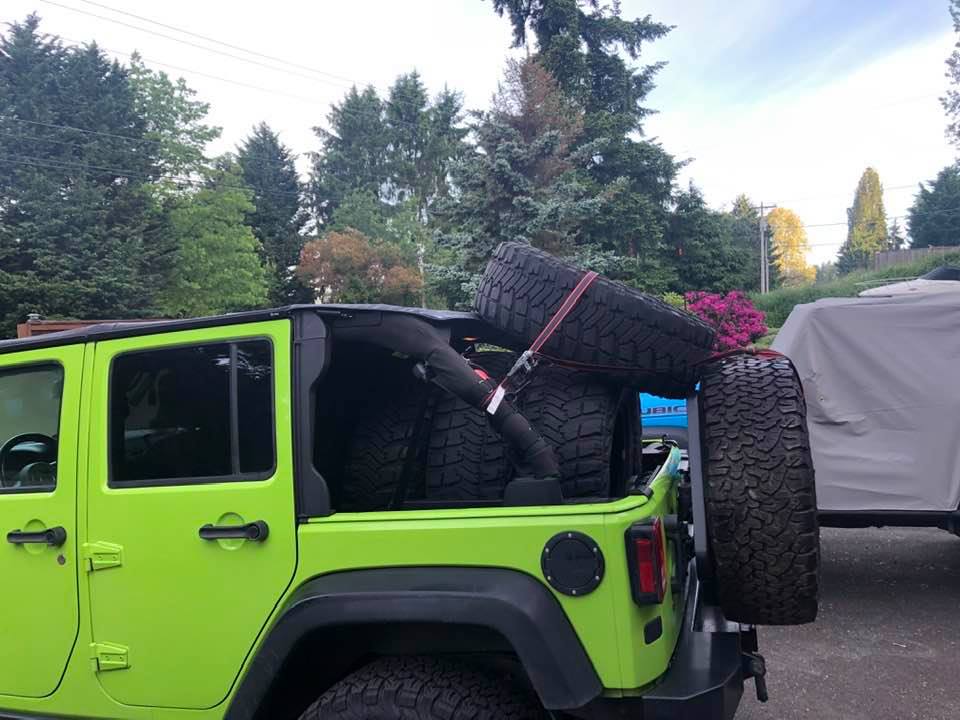 Tires on and in