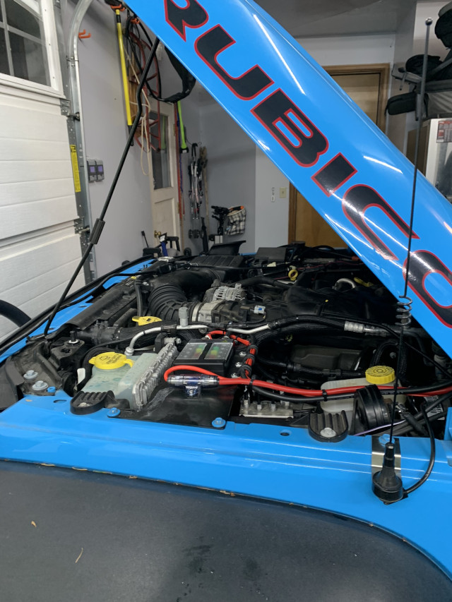 JK Under Hood Accessory Mounting Plate.