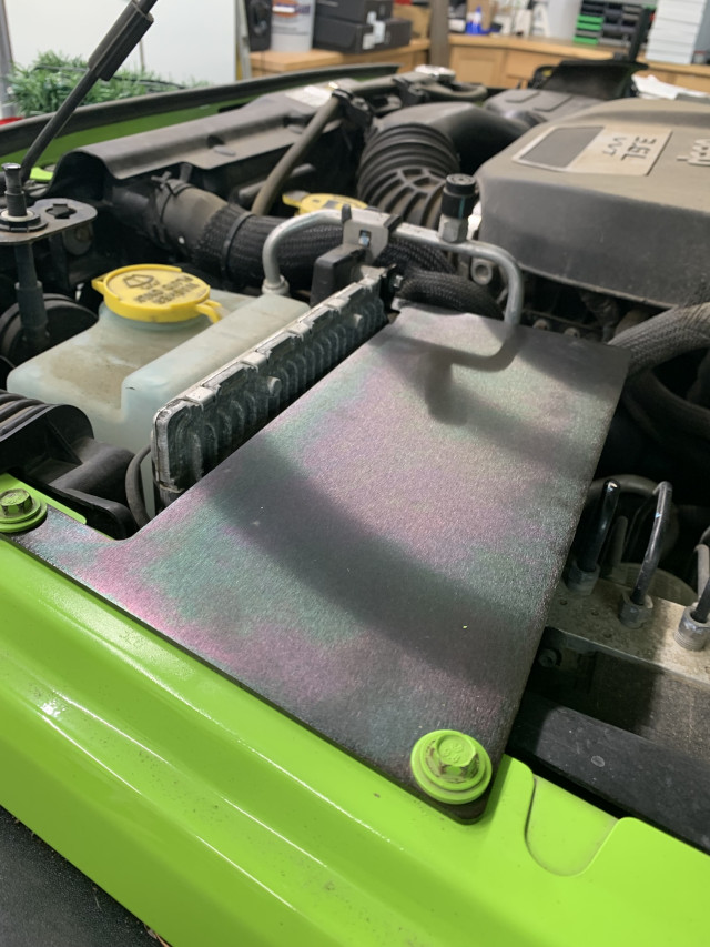 Under Hood Accessory Mounting Plate